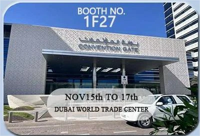 Velkommen til at besøge os på Dubai WETEX Exhibition