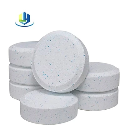 25 kg spand TCCA 3 tommer 200 g multifunktionelle klortabletter stabiliseret langsom frigivelse swimmingpool spa