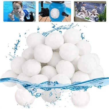 Fiberkuglefiltermateriale til sandfilter