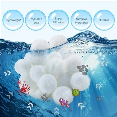 Washable Ball Fiber Filter For Filter Pool