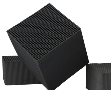 Spildgasbehandling Honeycomb aktivt kul