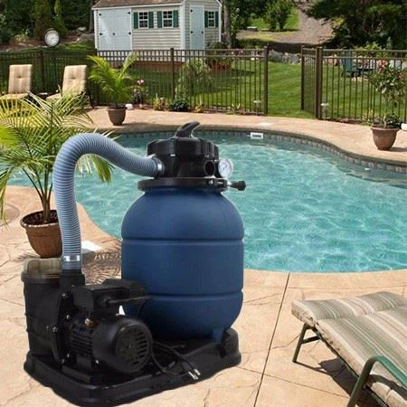 Hvordan fungerer et sandfilter til en swimmingpool? Komplet guide.