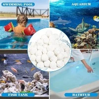 Akvarium Filterball Sand Erstatning Polyester Fiber Kugle Pool Filter Rengøring Kugle