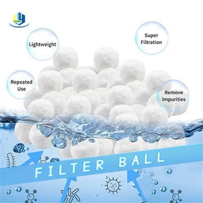 Swimming Pool Filterball Sand Erstatning Polyester Fiber Ball Pool Filter Cleaning Ball